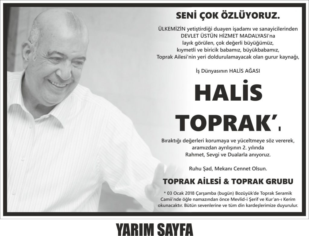 Anma ilanı örneği